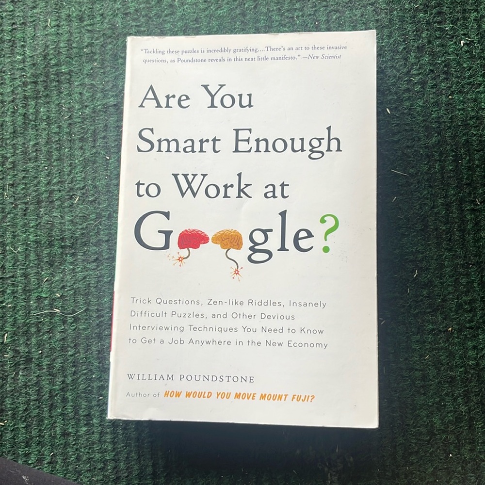 Are you enough to work at google book